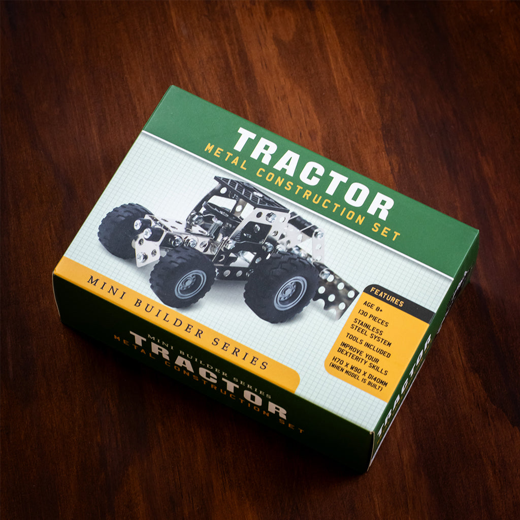Tractor Mini Builder Metal Construction Set