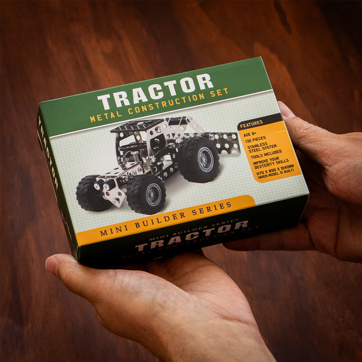 Tractor Mini Builder Metal Construction Set