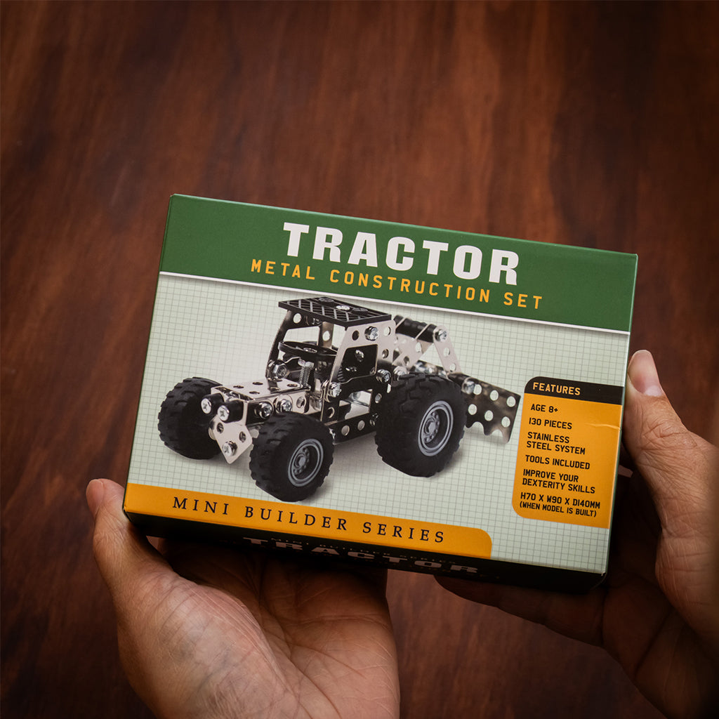 Tractor Mini Builder Metal Construction Set