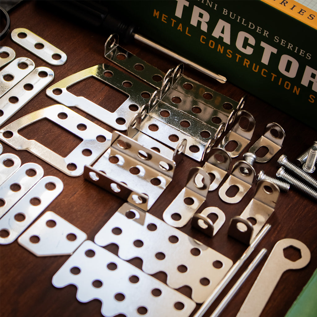 Tractor Mini Builder Metal Construction Set