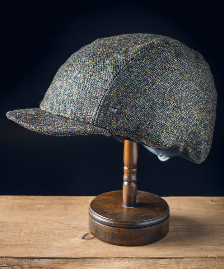 Tweed Cover for Kali Saha Helmet - Eske Donegal Olive