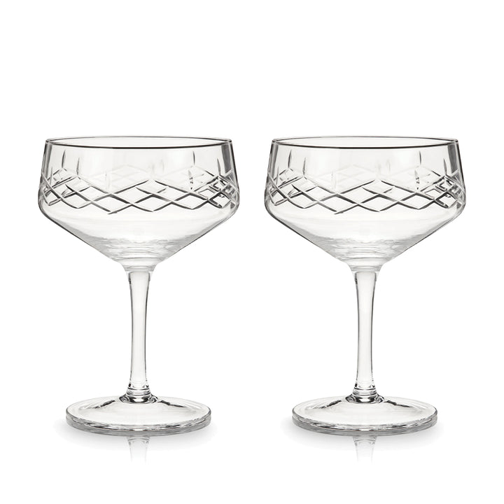 Viski Admiral Coupe Glasses - Set of 2