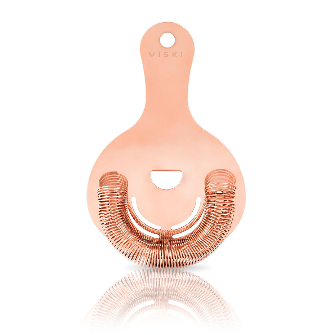 Viski Copper Hawthorne Strainer