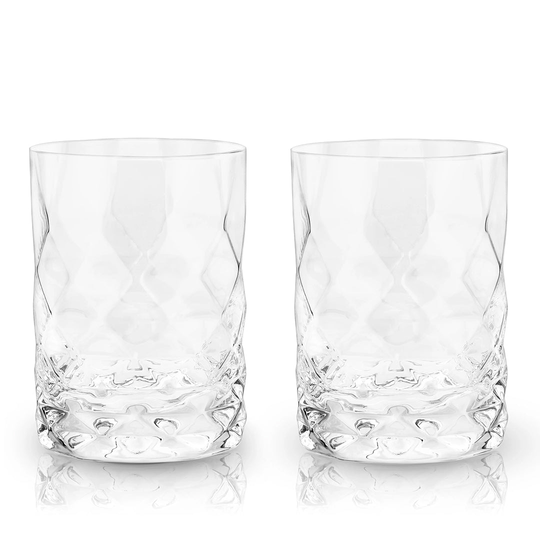 Viski Gem Crystal Tumblers - Set of 2