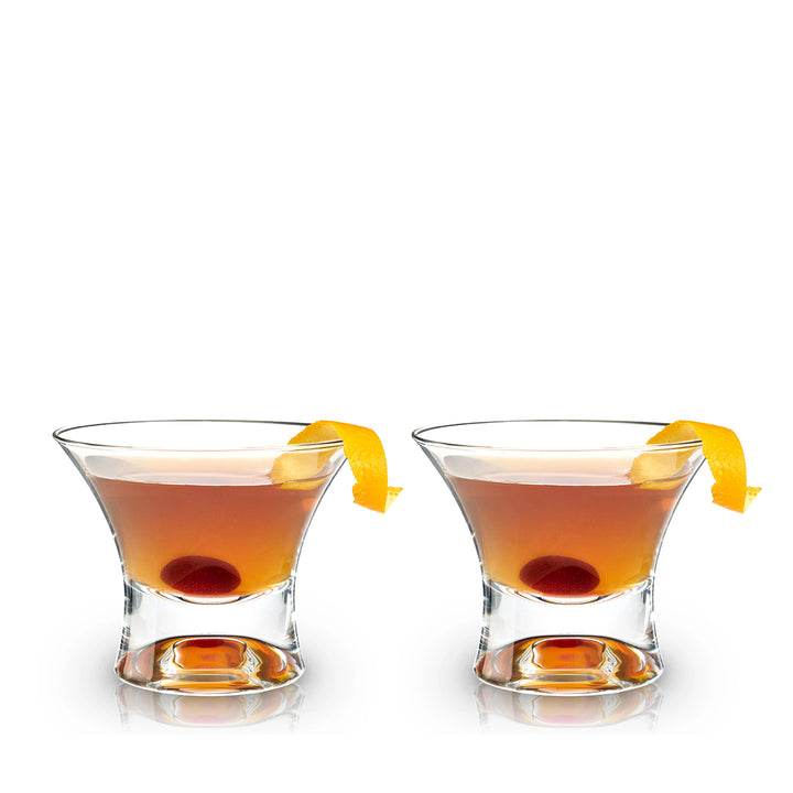 Viski Raye Manhattan Glasses - Set of 2