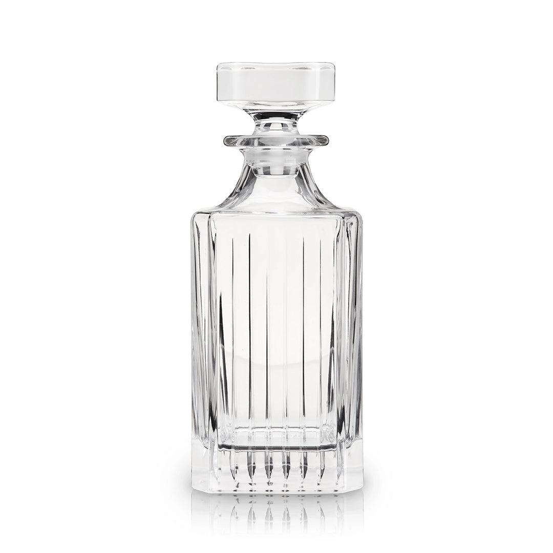 Viski Reserve Milo Crystal Liquor Decanter