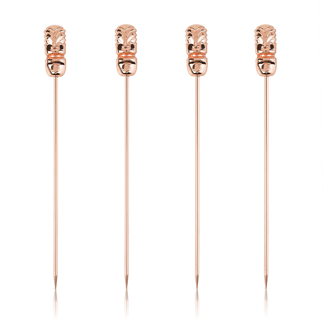 Viski Tiki Cocktail Picks - Set of 4