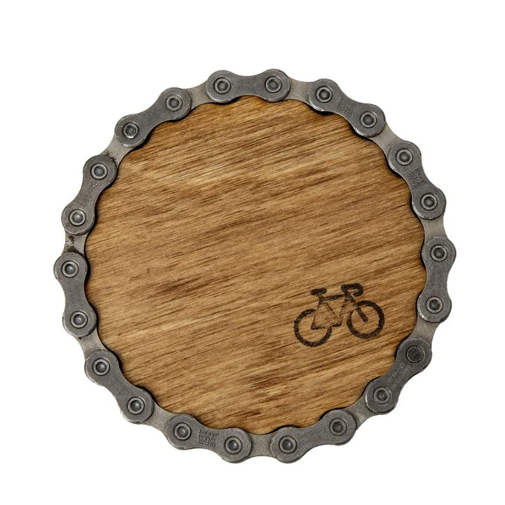 Bike Chain Coaster - Brown