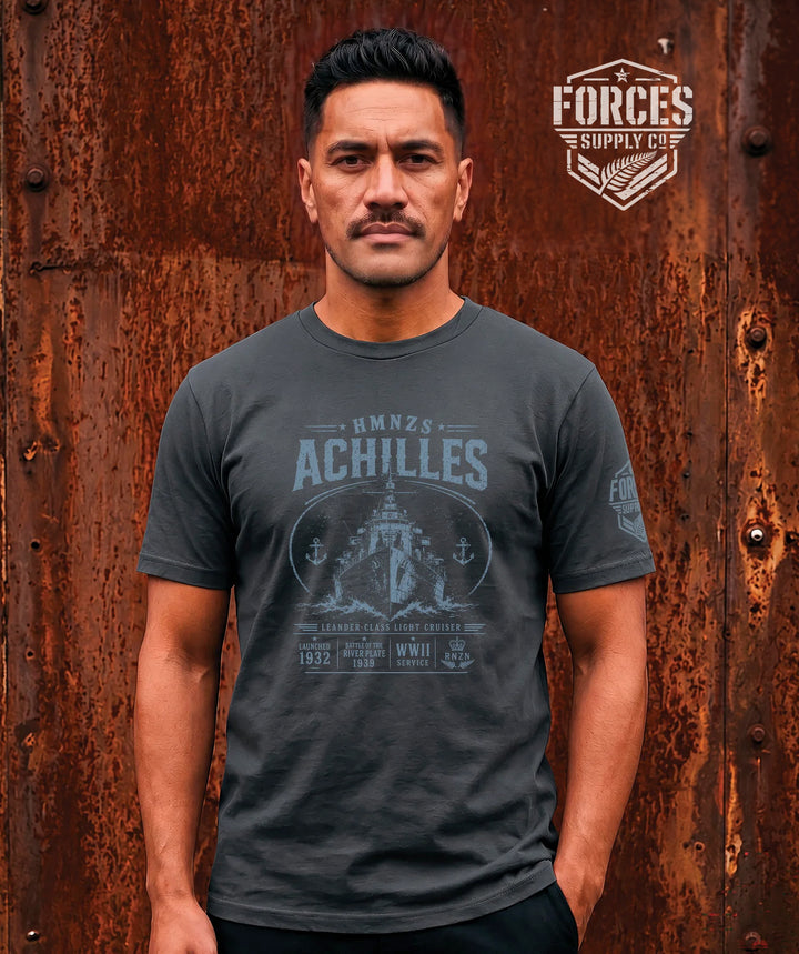 Achilles Tee Shirt- Blue