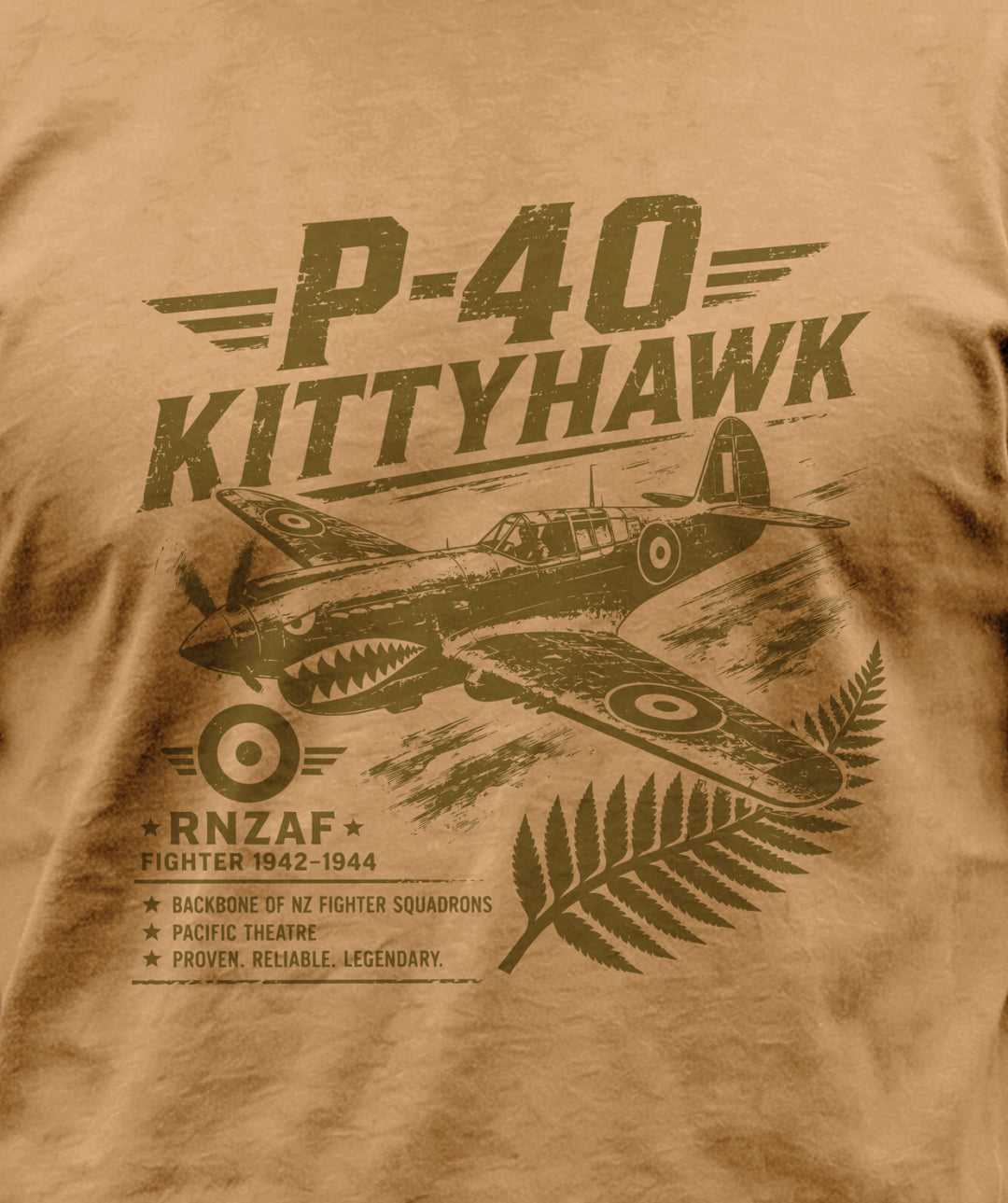P-40 Kittyhawk Tee Shirt