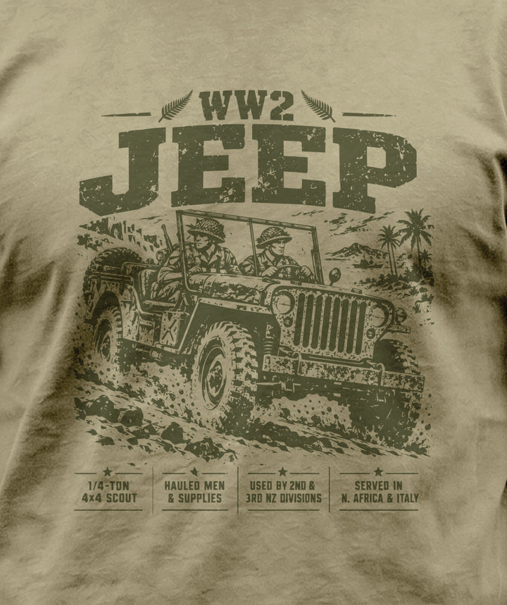WW2 Jeep Tee Shirt