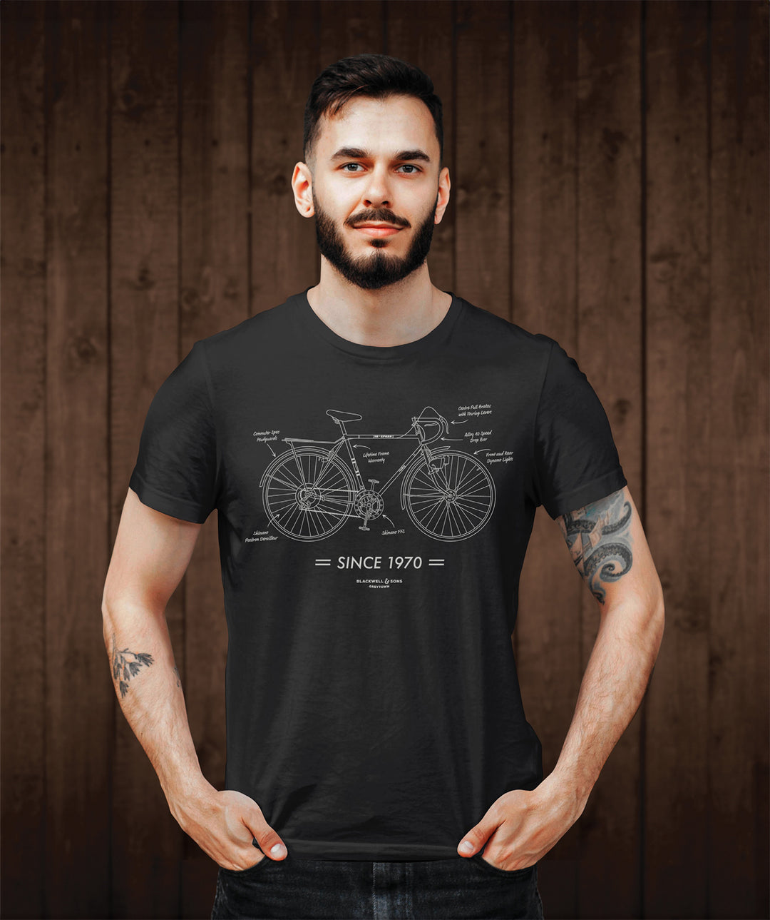 Healing 10 Speed Tee Shirt - Coal