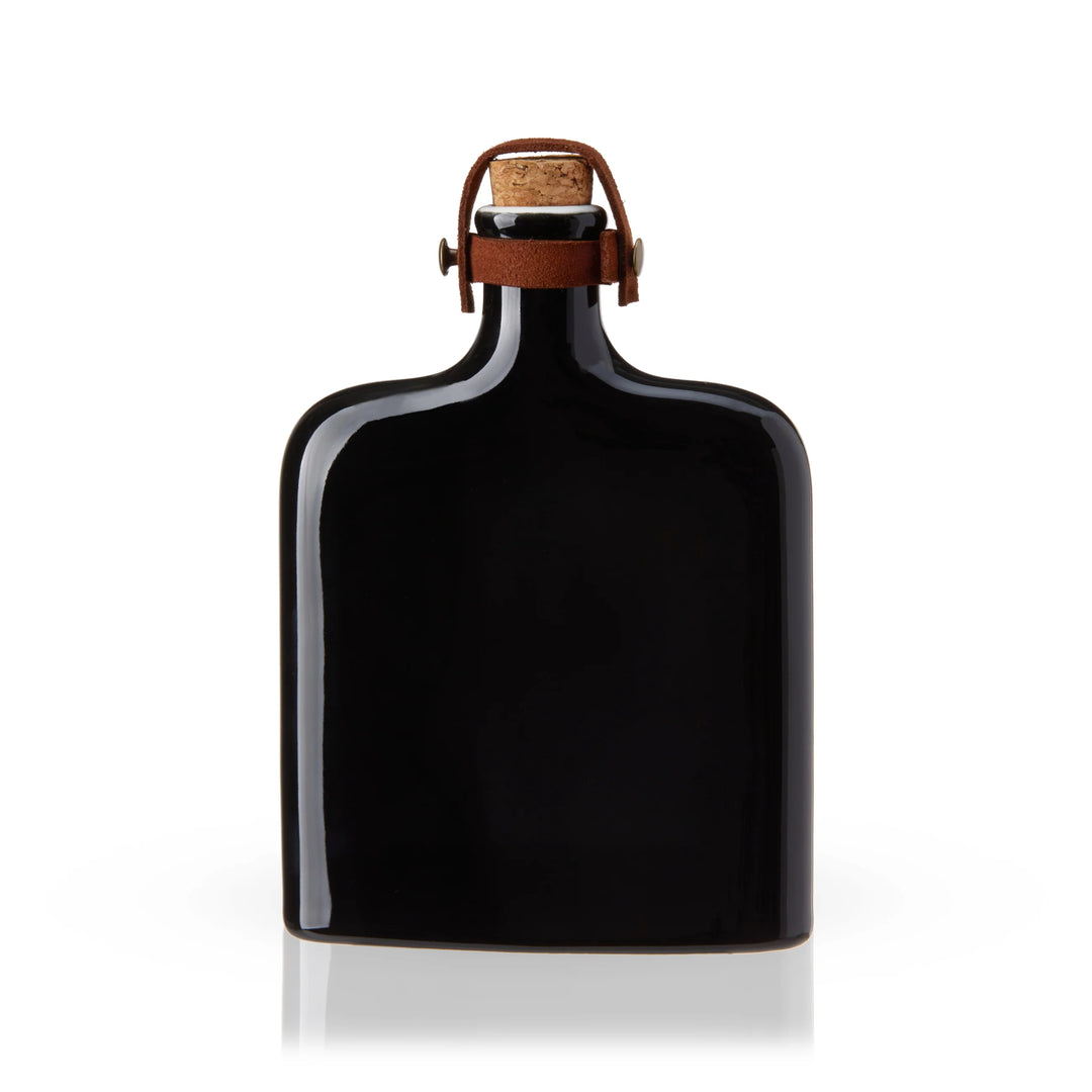 Viski Irving Nautilus Ceramic Flask