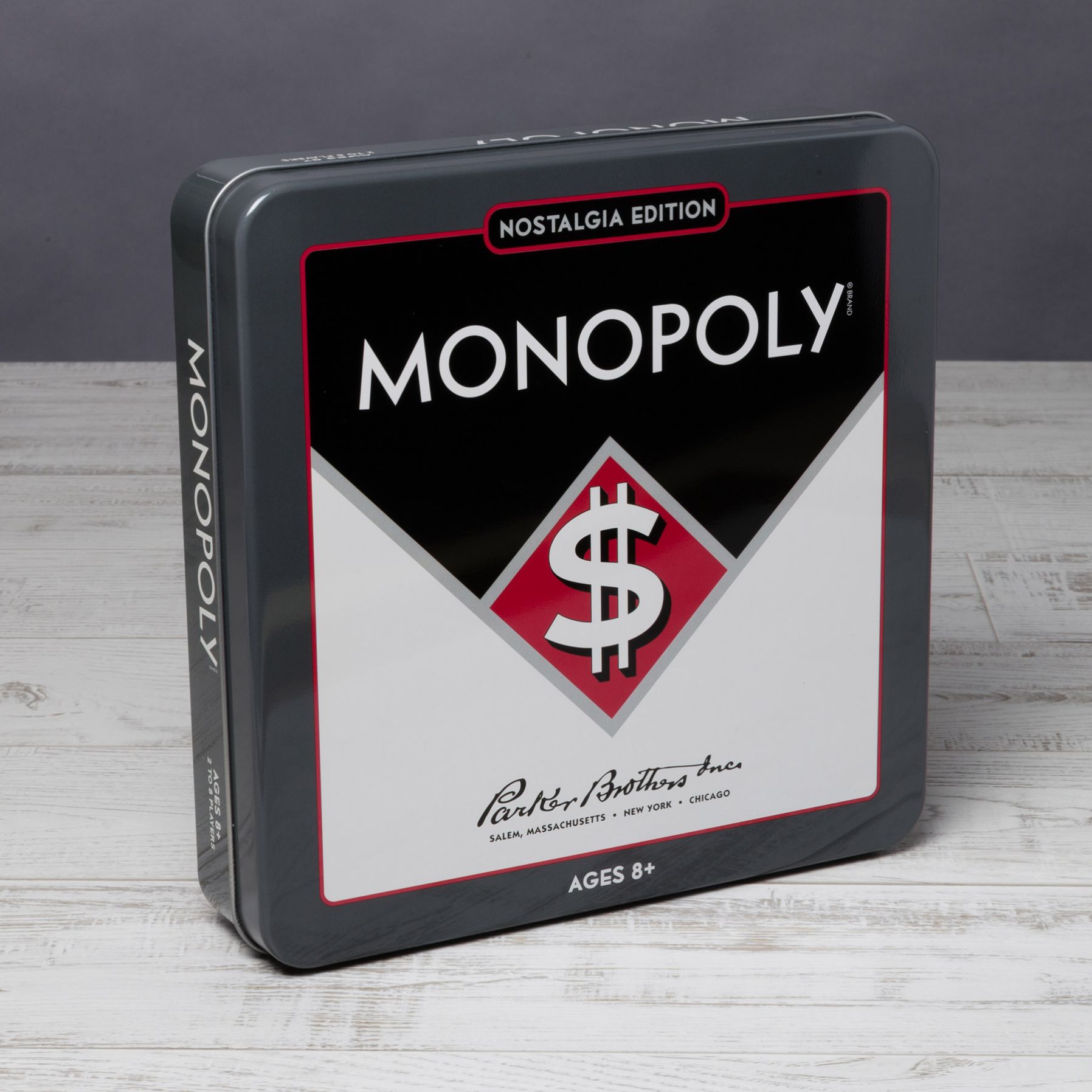 Vintage Monopoly Advance to go limited edition deals cookie tin