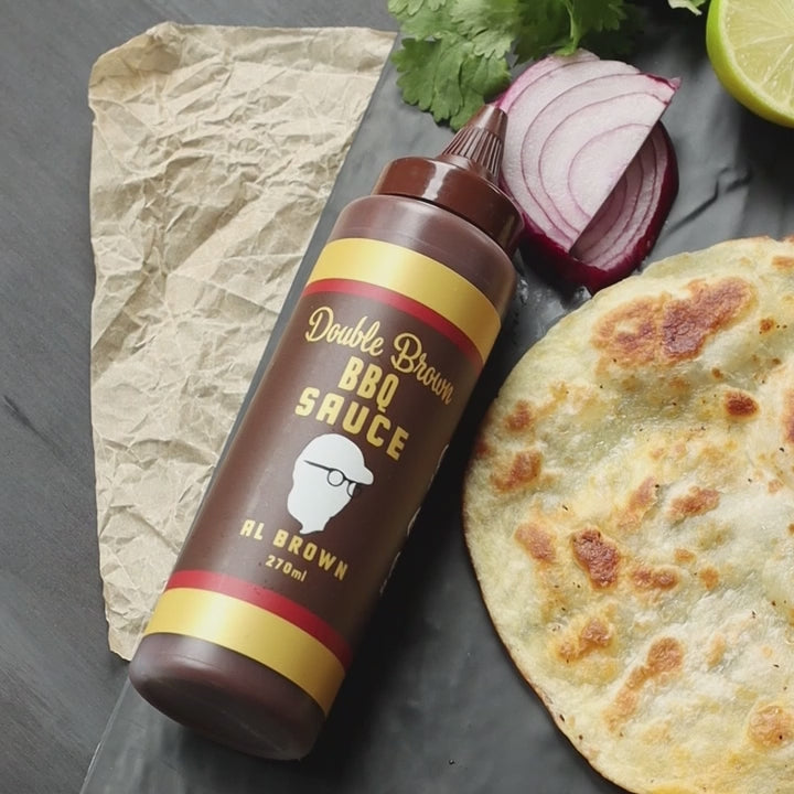 Al Brown Double Brown BBQ Sauce - 270g Bottle