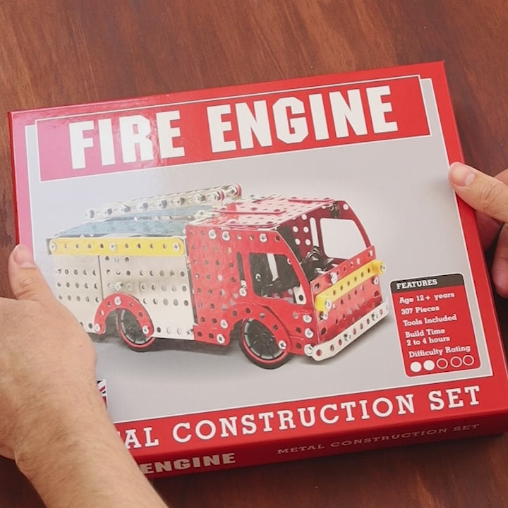 Fire Engine Metal Construction Set