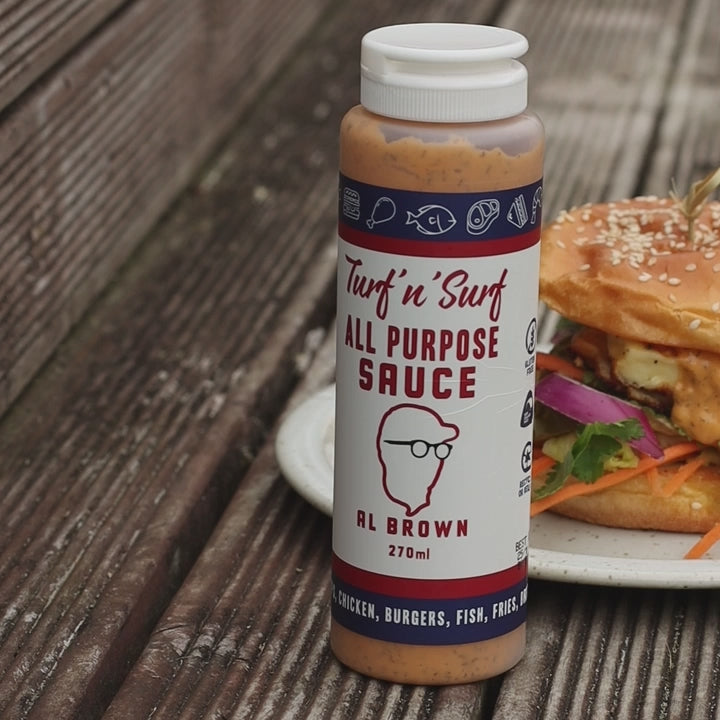 Al Brown Turf 'n' Surf All Purpose Sauce - 270g