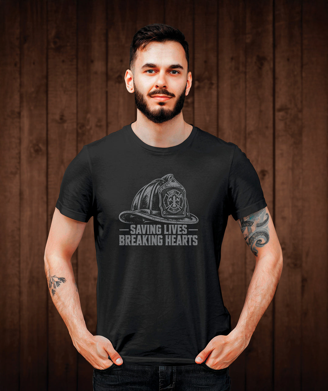 Saving Lives Breaking Hearts Tee Shirt
