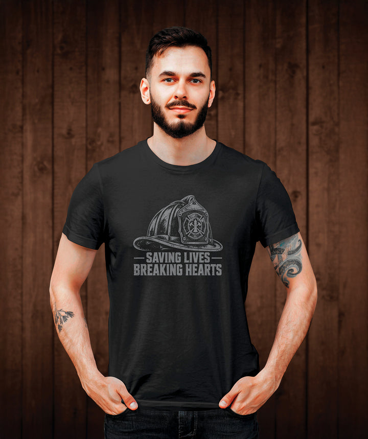 Saving Lives Breaking Hearts Tee Shirt
