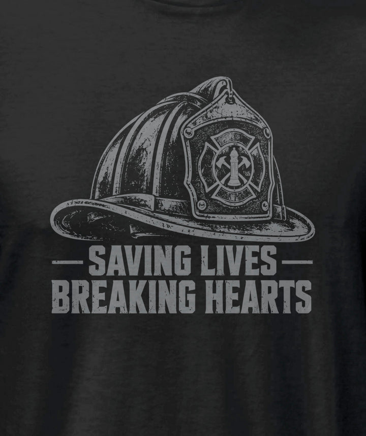 Saving Lives Breaking Hearts Tee Shirt