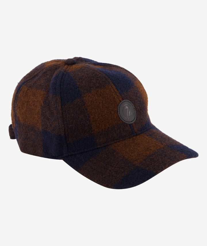 Swanndri Wool Baseball Cap - Ground Check