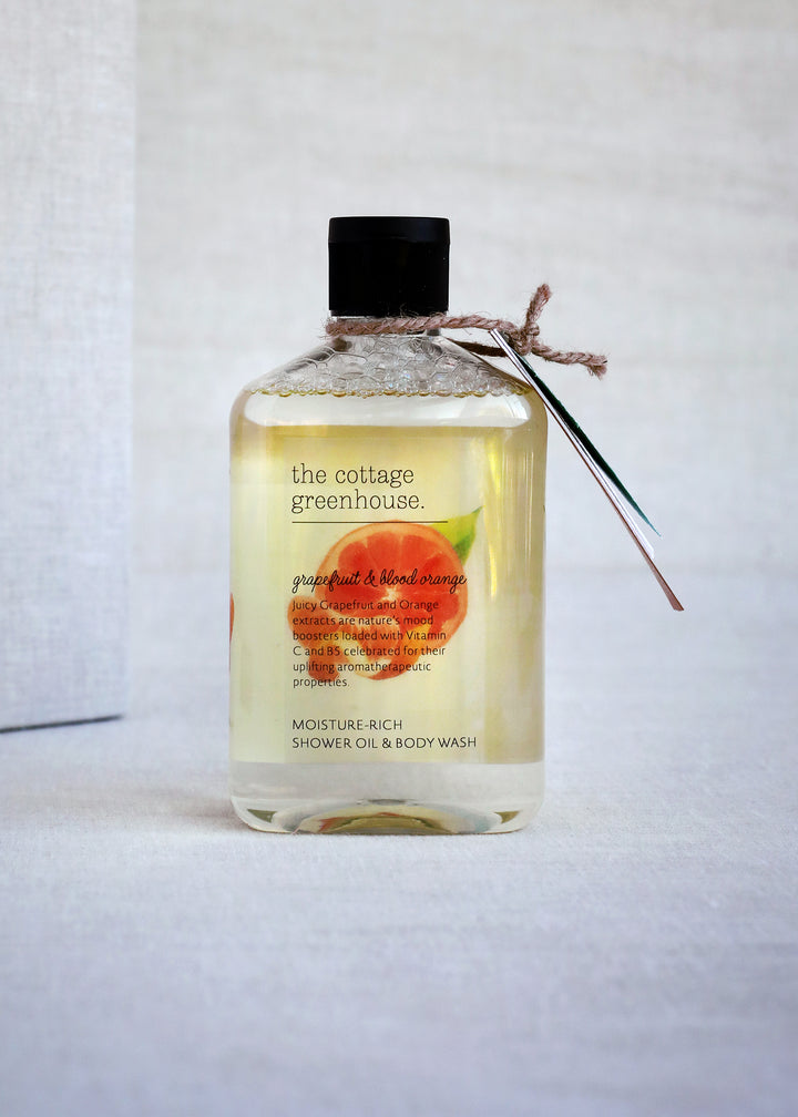 Cottage Greenhouse Body Wash - Grapefruit and Blood Orange 340ml