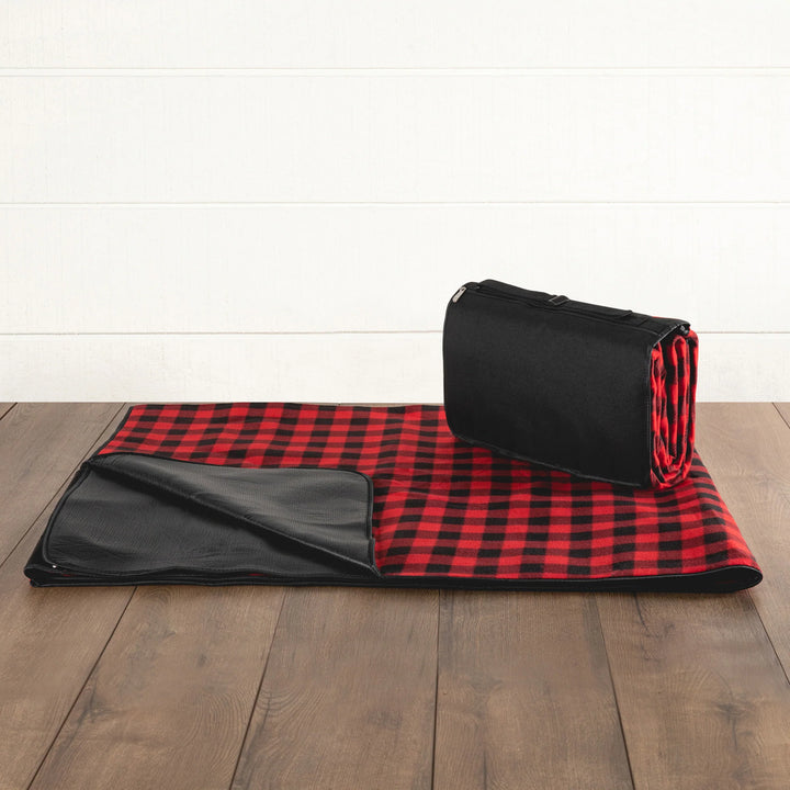 Blanket Tote XL - Red and Black Buffalo Plaid - 2m x 1.8m