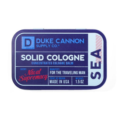 Duke Cannon Solid Cologne - Sea