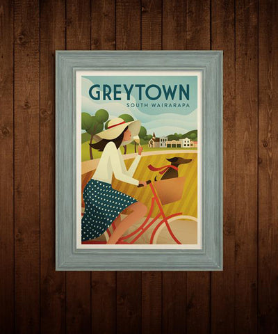 Limited Edition Art Prints: A SWEET RIDE - Greytown - Blackwell Press Exclusive