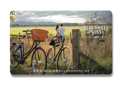 Blackwell and Sons Gift Vouchers - $10, $25, $50, $100, $250 or $1000