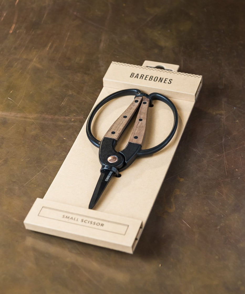walnut garden scissors Barebones Small Scissors