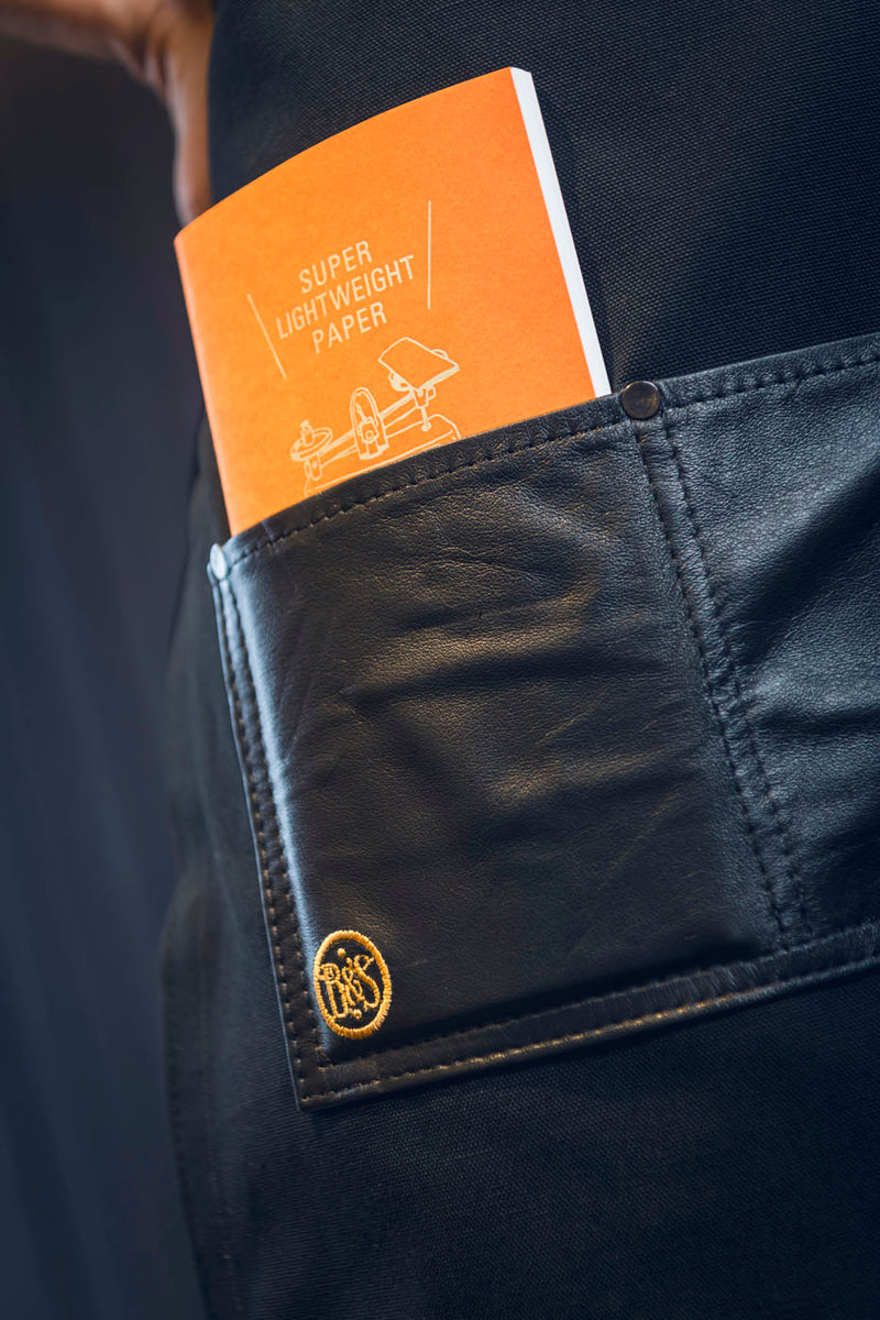 S&R Leather Pocket Fashionista Apron - Blackout Edition