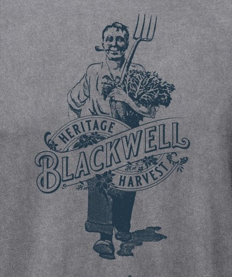 Blackwell Heritage Harvest Tee Shirt - Ash Stone NEW
