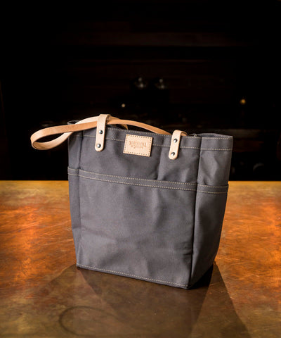 Blackwell and Sons Waxed Canvas Day Tote - Slate