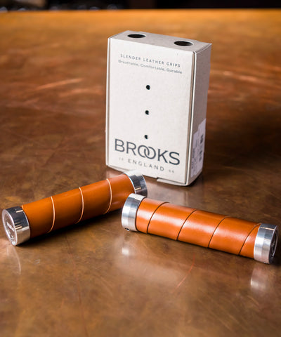 Brooks Slender Grips - Honey 130mm