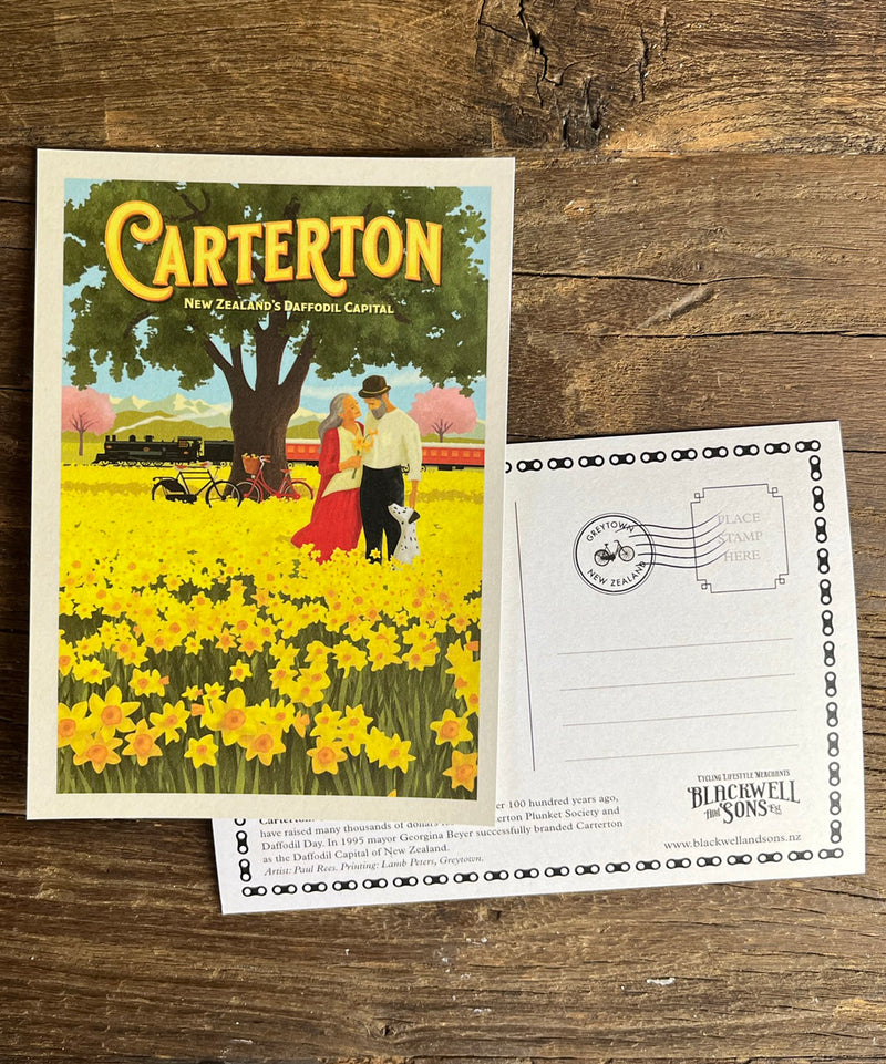 Daffodil Days Postcard - Carterton - Blackwell Press Exclusive