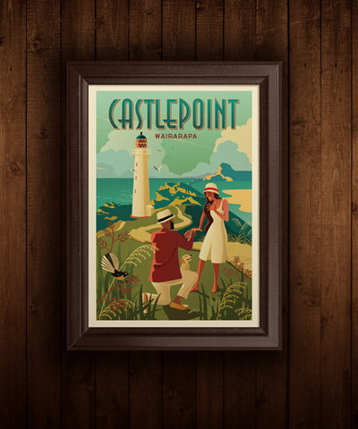 Limited Edition Art Prints: CASTLEPOINT PROPOSAL - Blackwell Press Exclusive