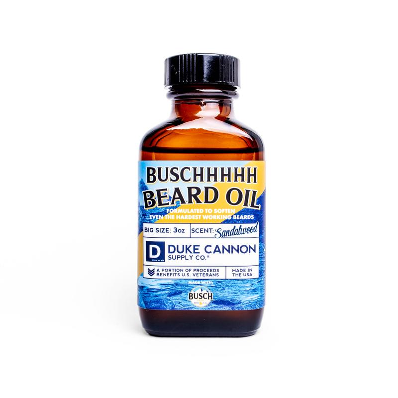 Duke Cannon Busch Beard Oil