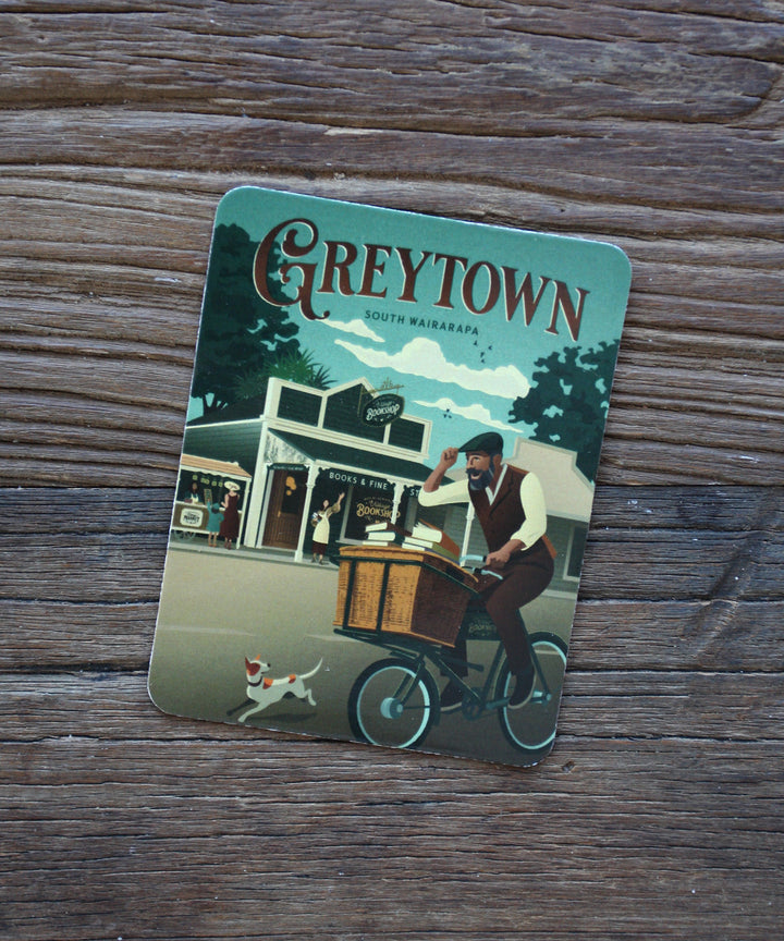 Fridge Magnet - Collectable - BOOK A BICYCLE COURIER - Greytown