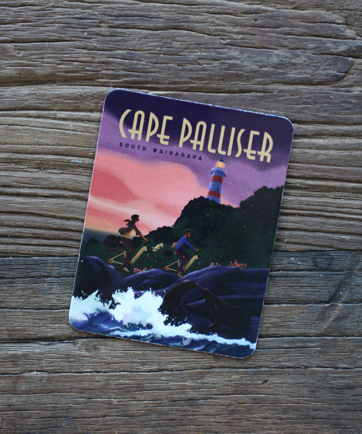 Fridge Magnet - Collectable - LIGHTHOUSE LIAISON - Cape Palliser