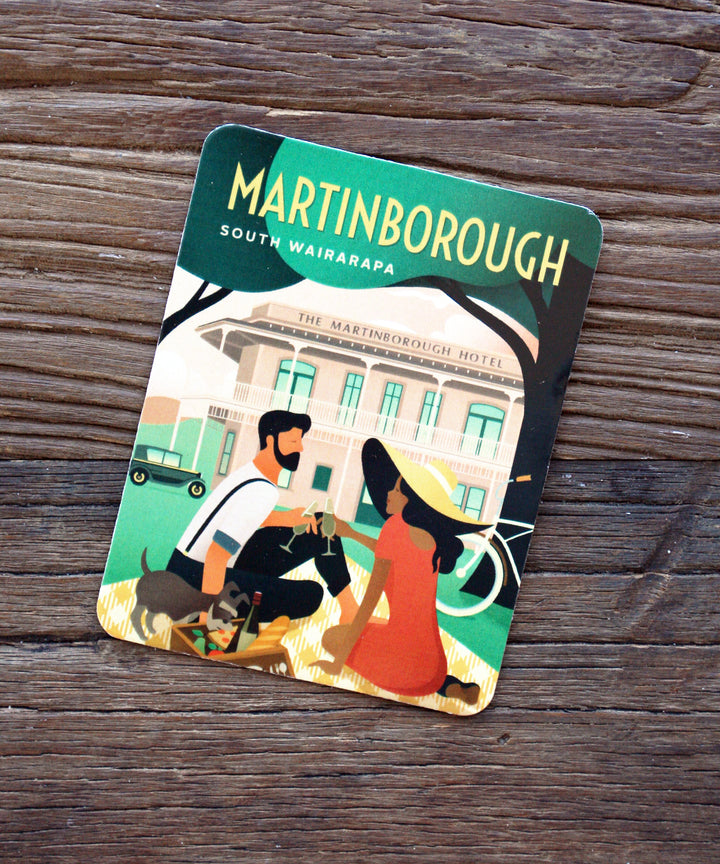 Fridge Magnet - Collectable - PICNIC IN THE SQUARE - Martinborough