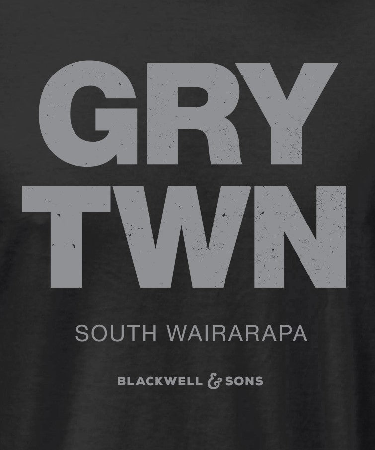 Greytown Patriot GRYTWN Tee Shirt - Black NEW