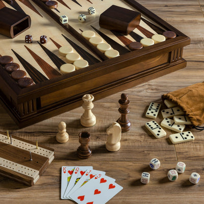Heirloom Edition Chess/Multi-game Set
