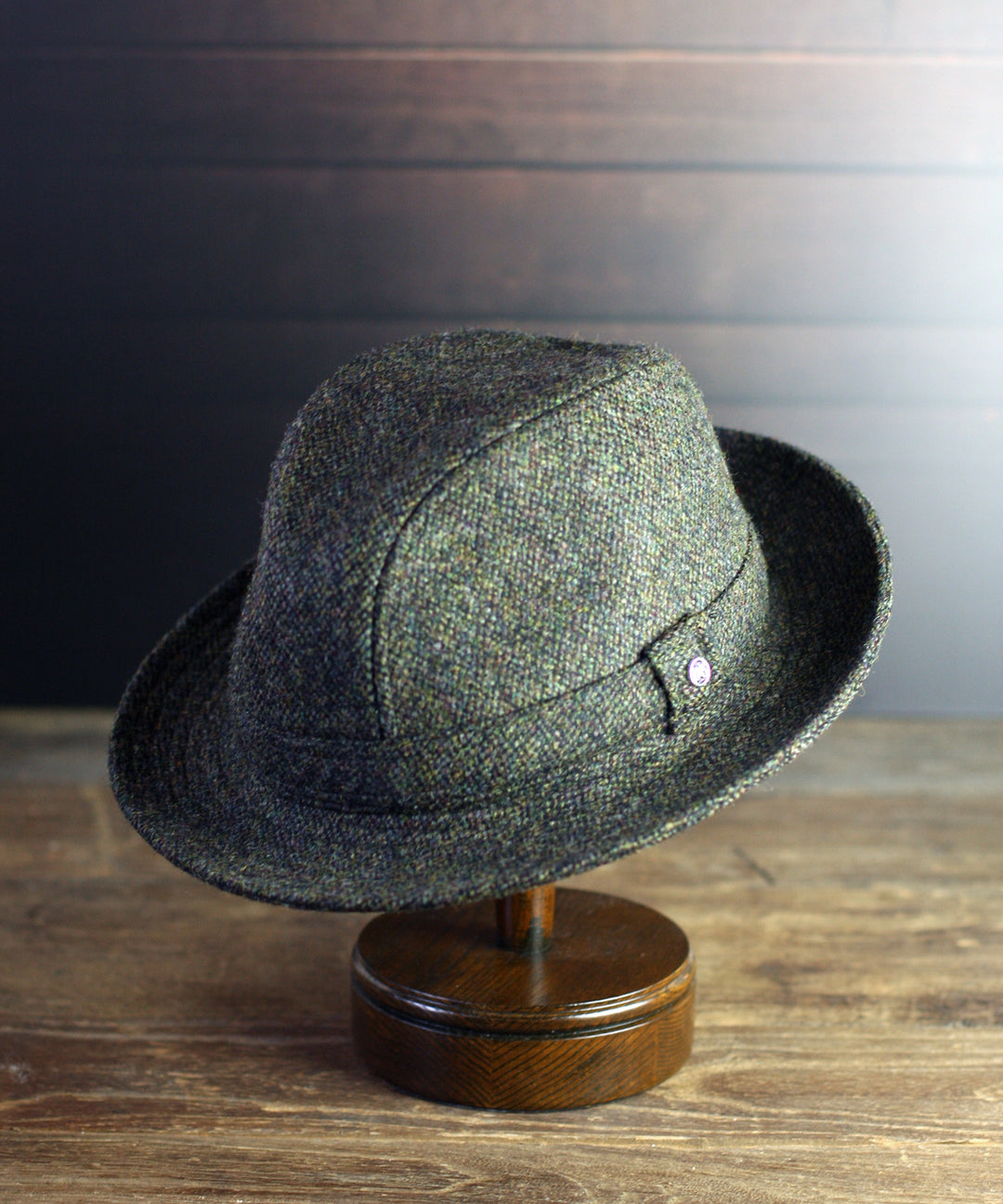 Hills Hats Traditional Trilby - Eske Olive