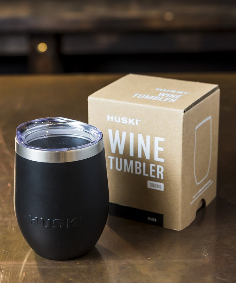 Huski Wine Tumbler - Black