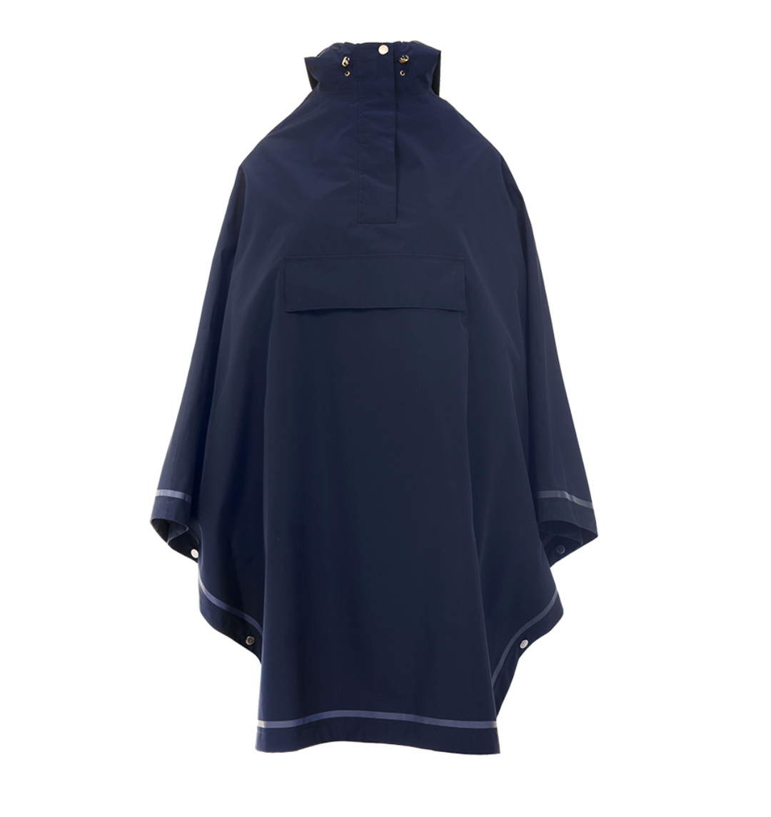 Imbris Rain Poncho - Navy