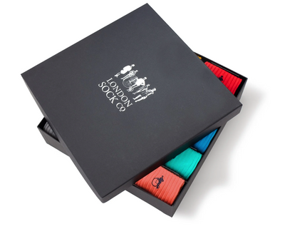 Fifteen Pair Gift Box - Simply Sartorial - By London Sock Company