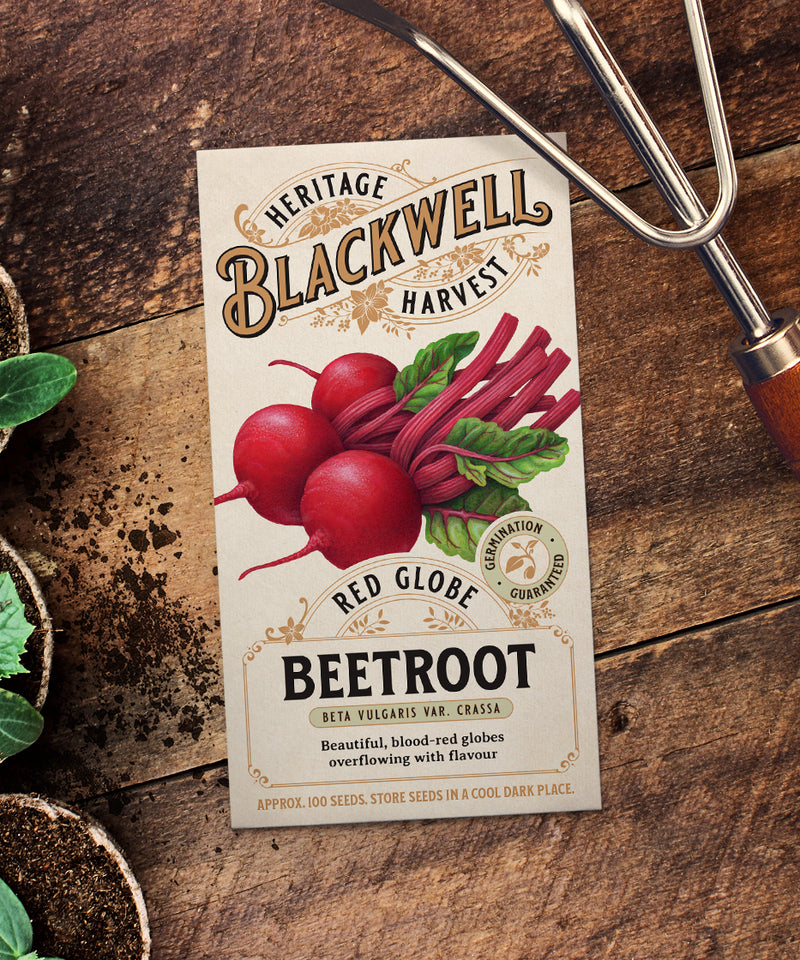 Blackwell Heritage Harvest Seeds - Red Globe Beetroot