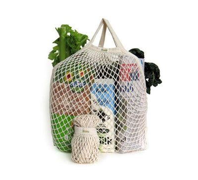 Organic Cotton Reusable String Bag