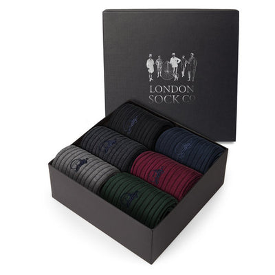 Six Pair Gift Set - Simply Sartorial - By London Sock Company